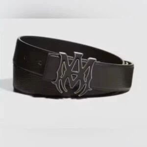 Amiri Black Leather Belt - photo 3
