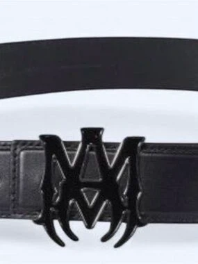 Amiri Black Leather Belt - photo 4