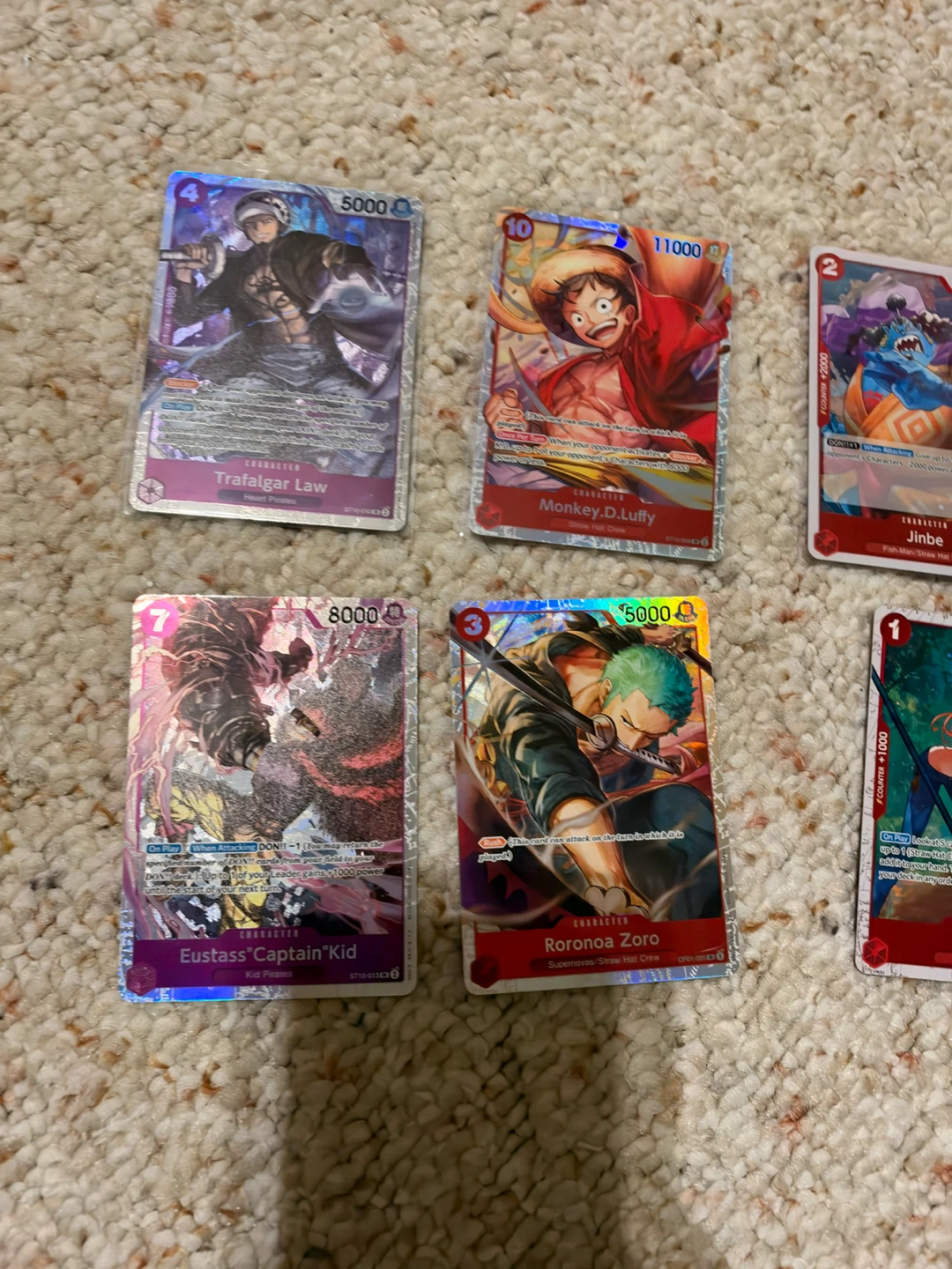 One Piece cards three captains deck - photo 2
