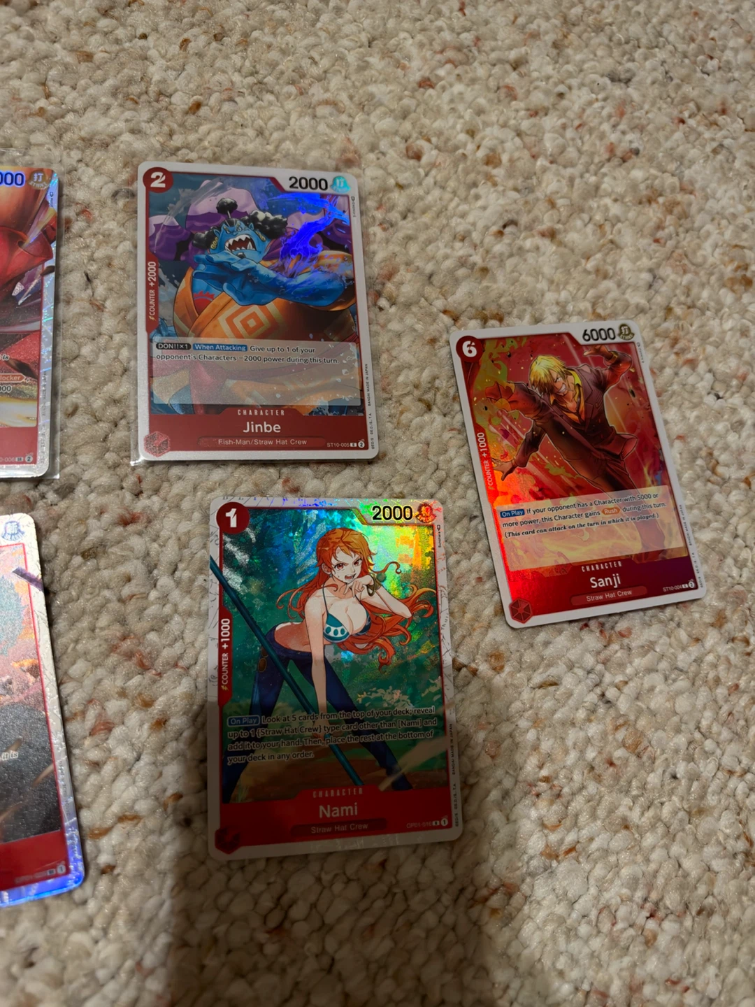 One Piece cards three captains deck - photo 3