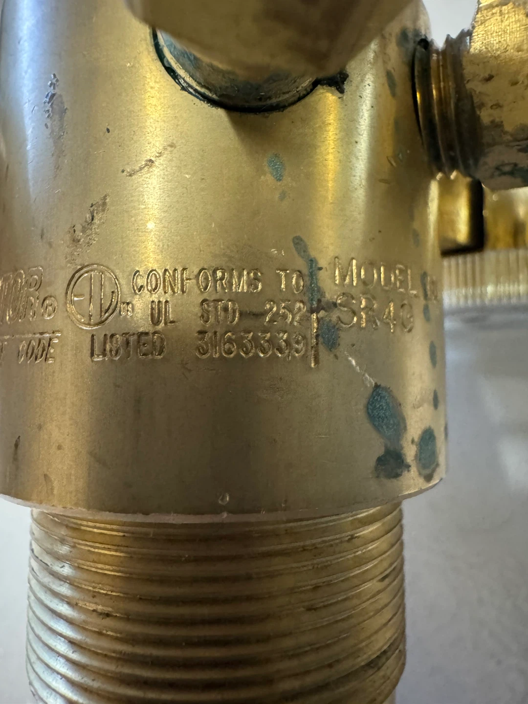 Victor-style high-pressure, heavy-duty gas piston regulator - photo 3
