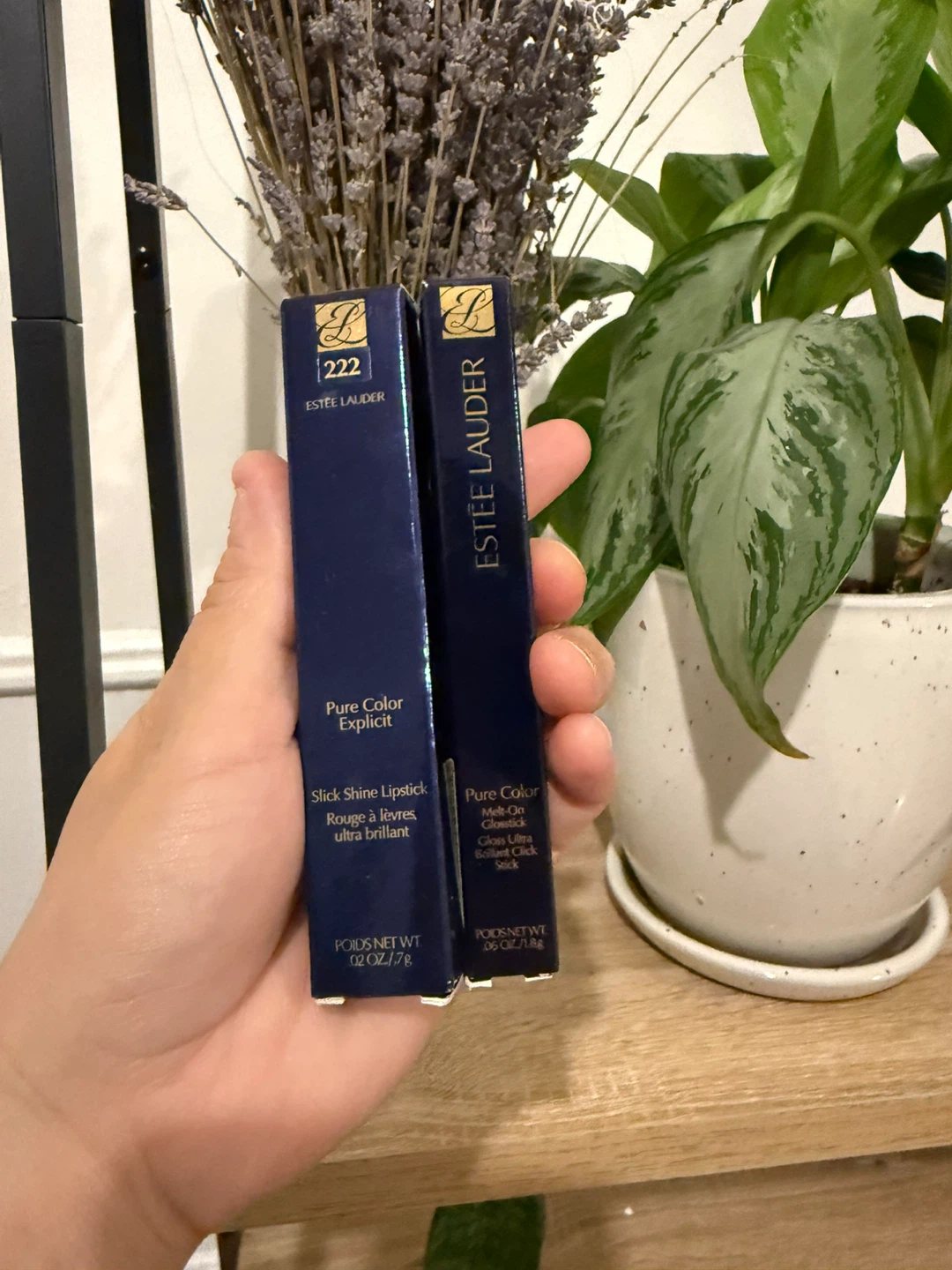 Two Estee Lauder Lipsticks