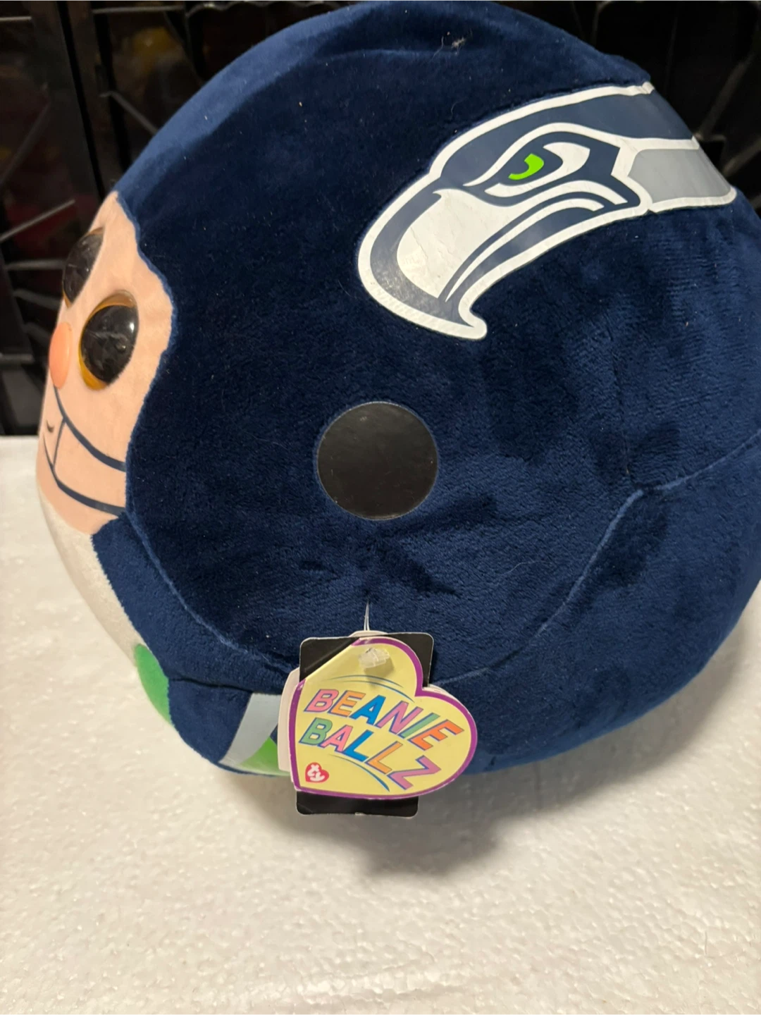 Ty Beanie Ballz Seattle Seahawks Plush