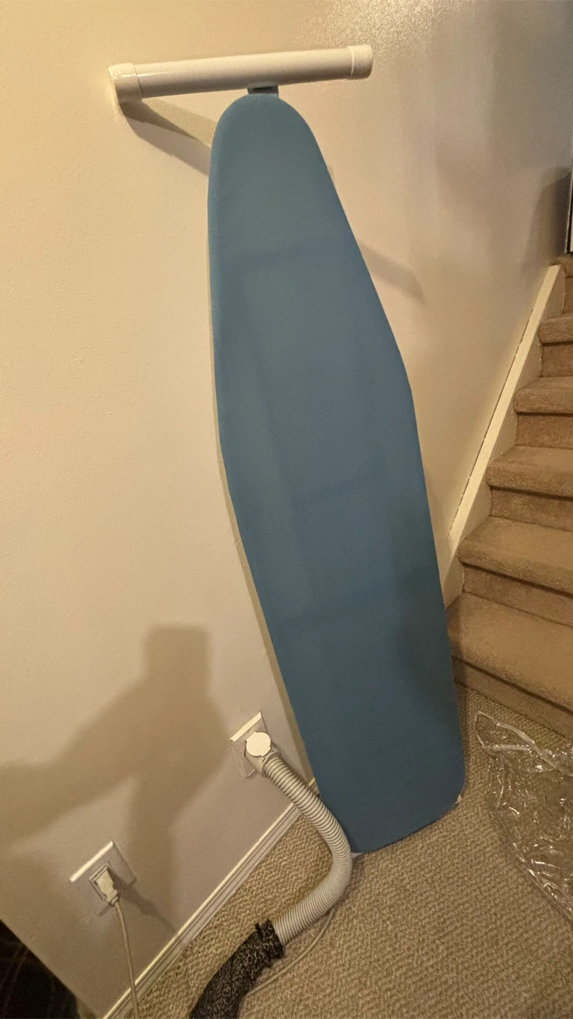 Ironing Board with Blue Cover