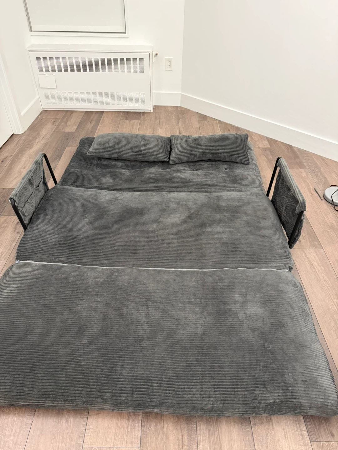 Gotland 3-in-1 Grey Convertible Sofa Bed - photo 3