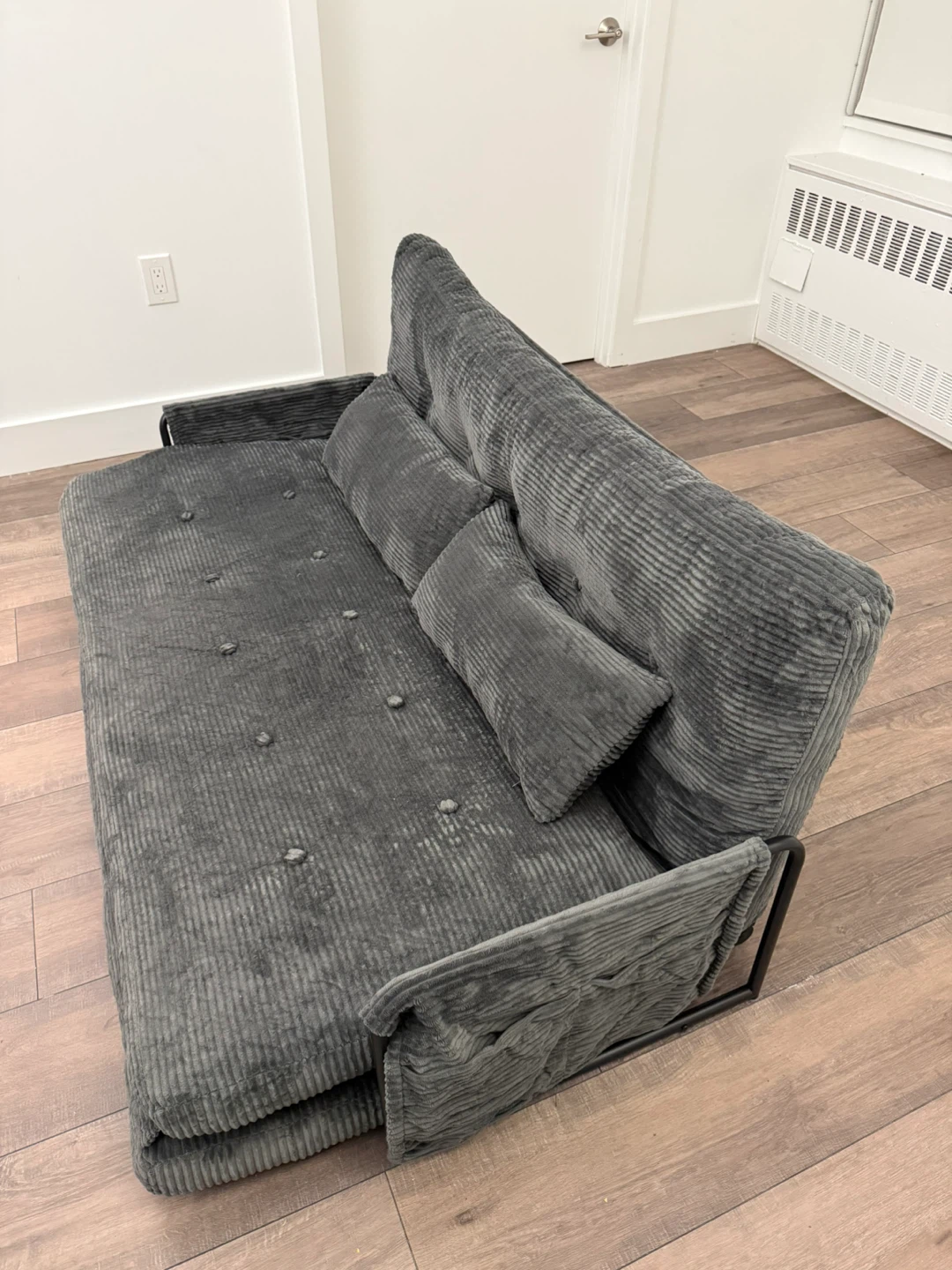 Gotland 3-in-1 Grey Convertible Sofa Bed