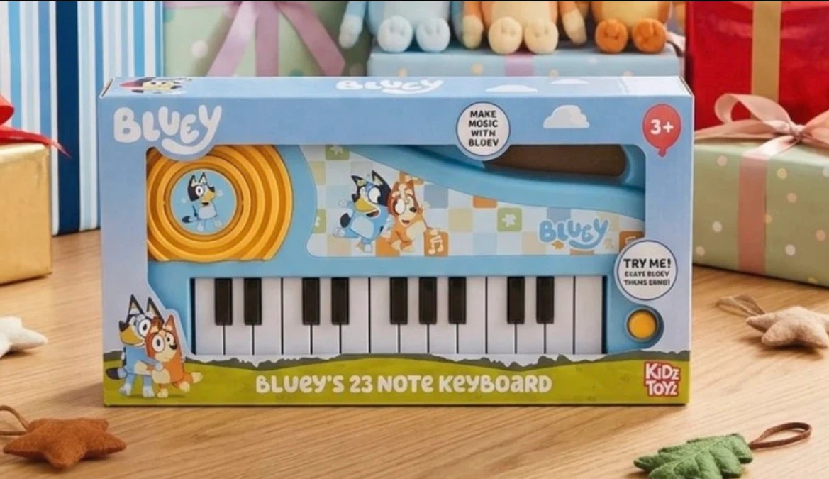 Bluey 23-Note Musical Keyboard Toy