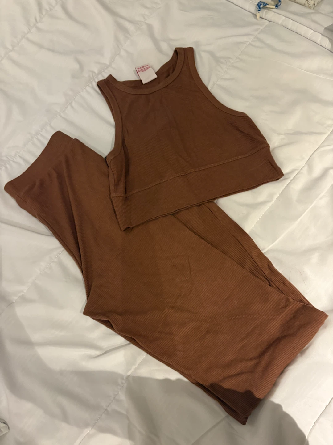 Two-Piece Ribbed Loungewear Sets