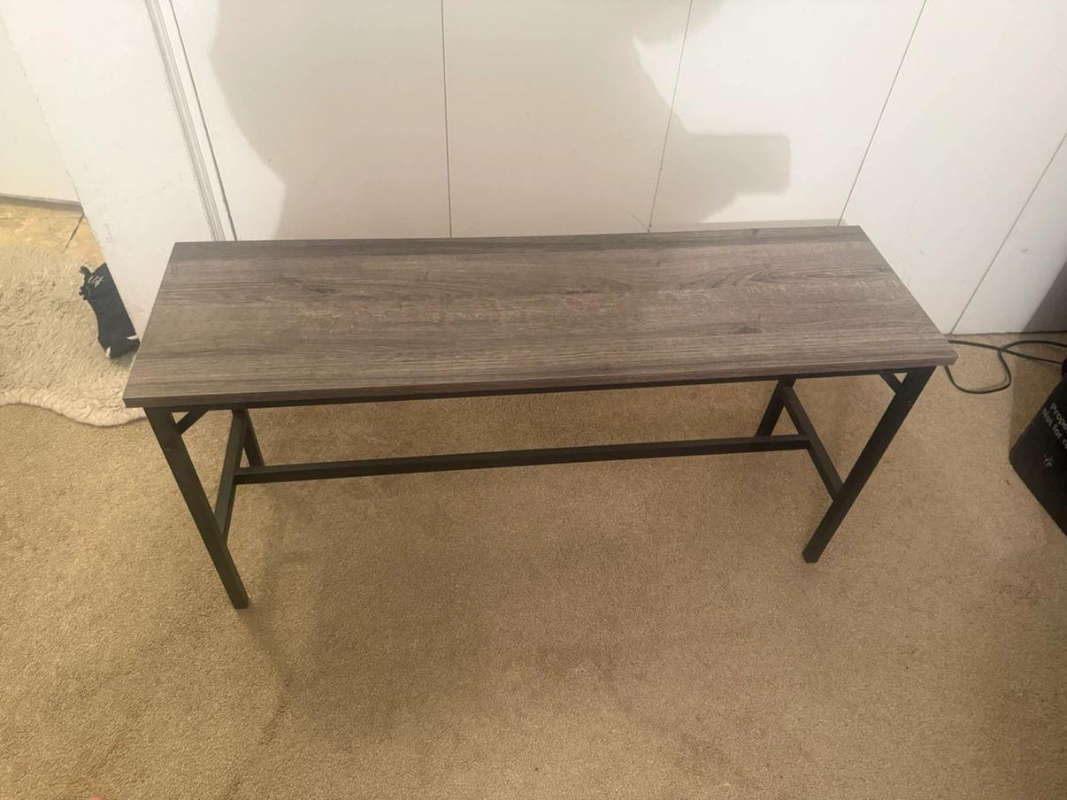 New Metal Frame Dining Bench - photo 5