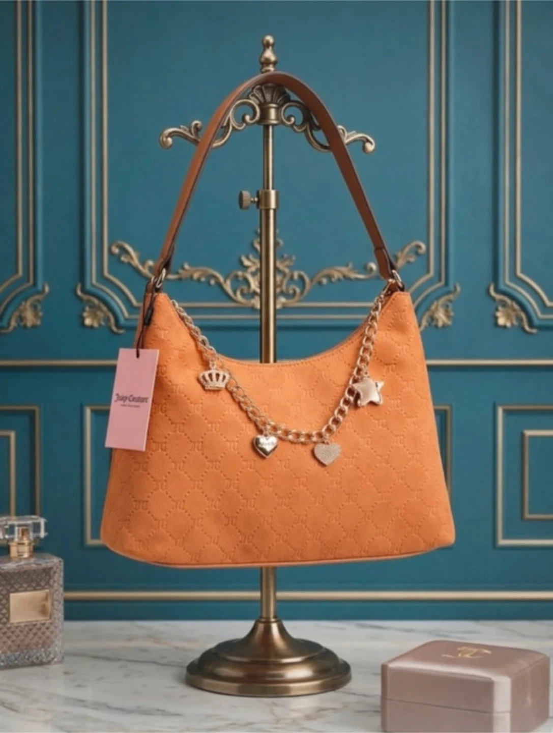 Juicy Couture Suede Shoulder Bag - photo 2