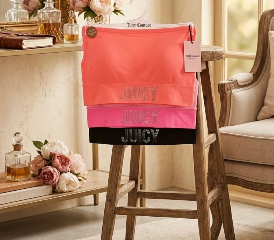 Juicy Couture Seamless Bra Set, Size 1X