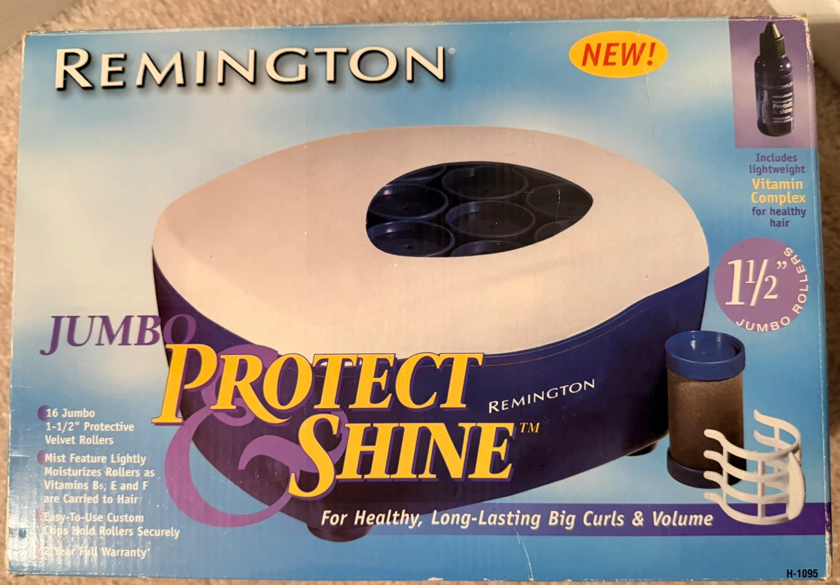 Remington Jumbo Protect & Shine Hair Rollers