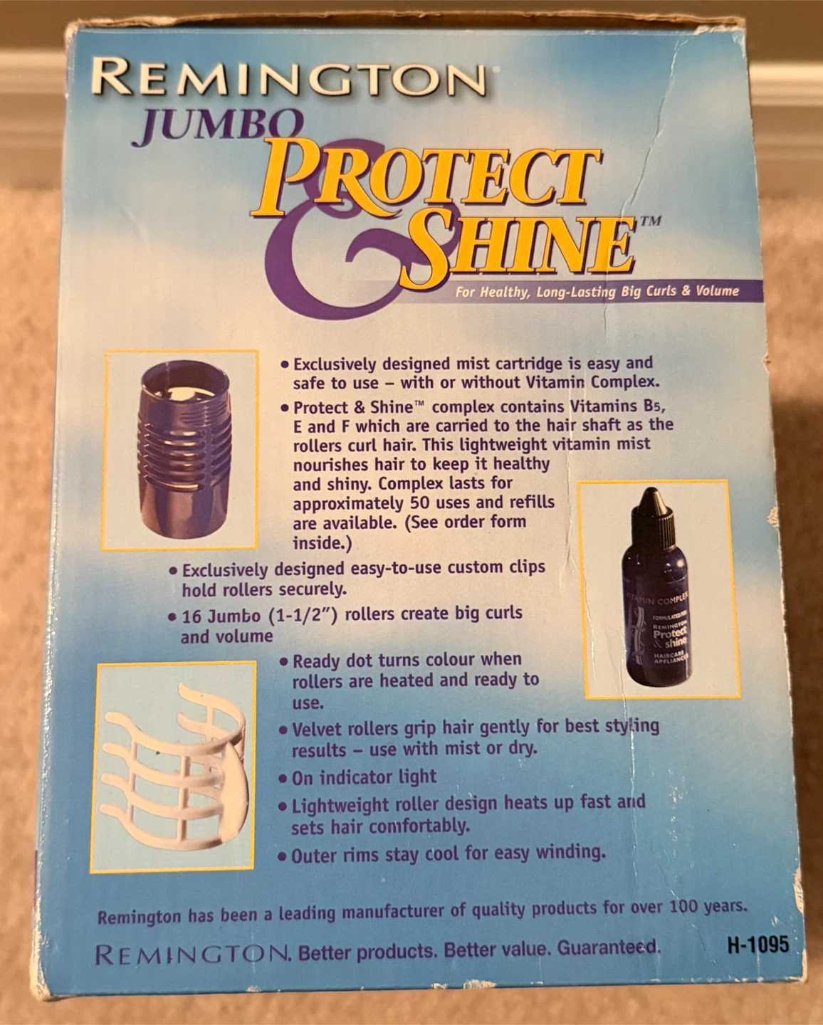 Remington Jumbo Protect & Shine Hair Rollers - photo 2