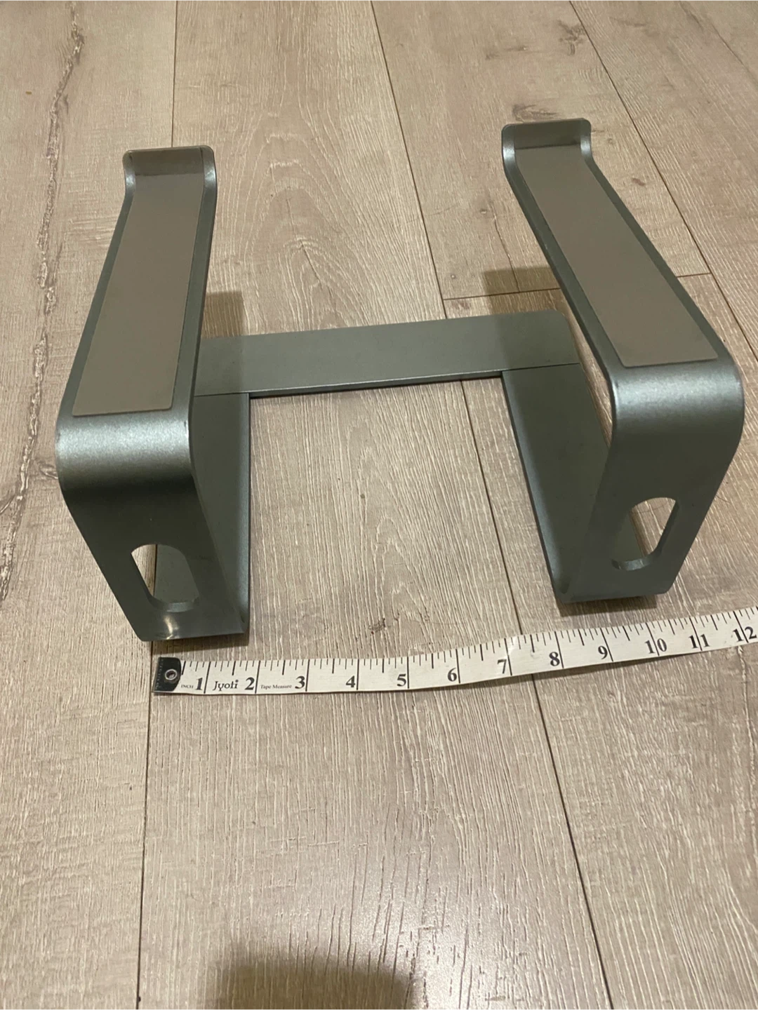 Silver Aluminum Laptop Stand - photo 2