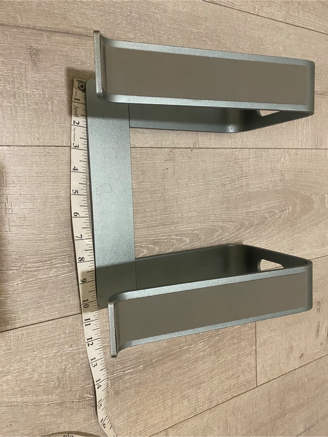 Silver Aluminum Laptop Stand - photo 4