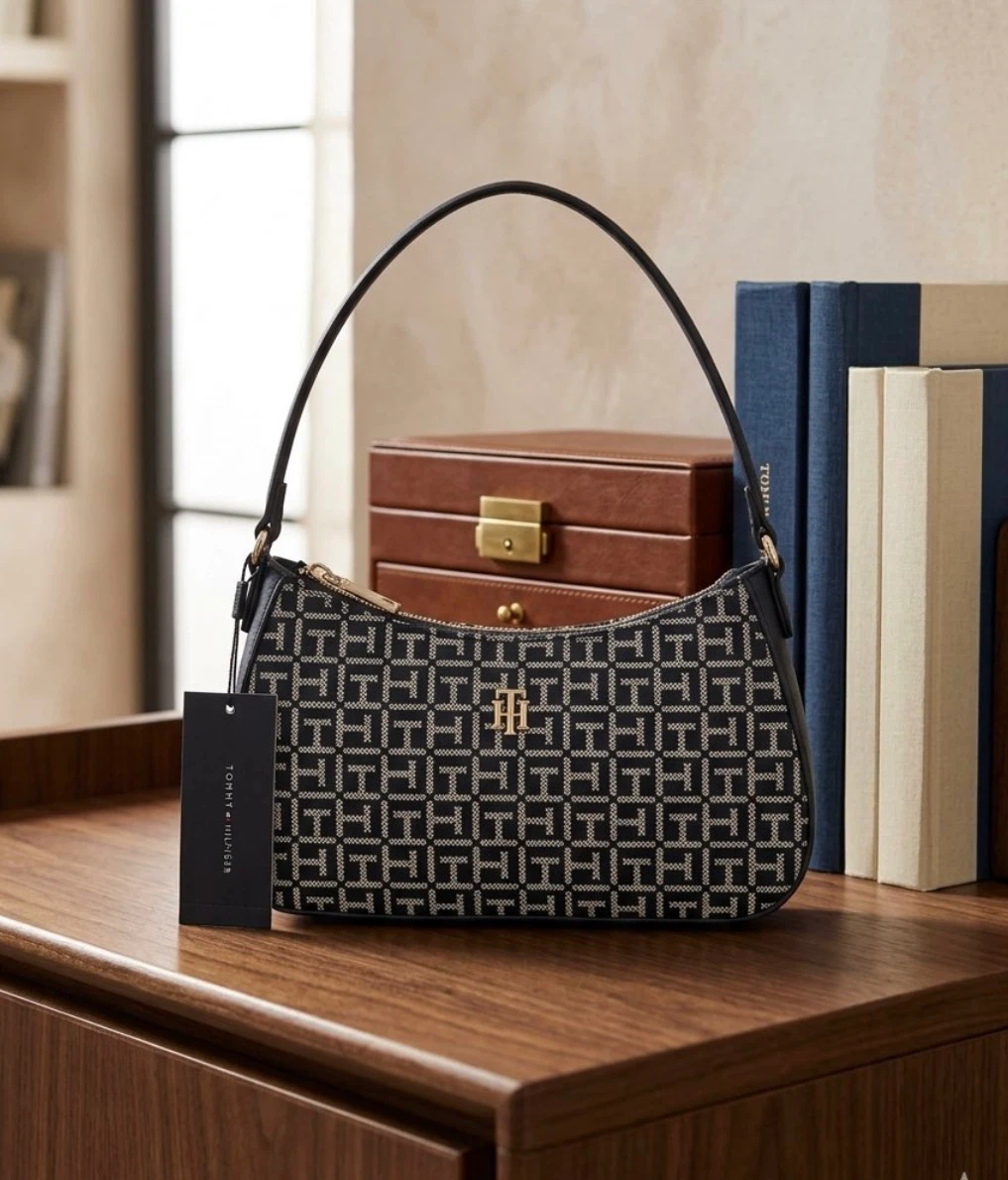 Tommy Hilfiger Monogram Shoulder Bag