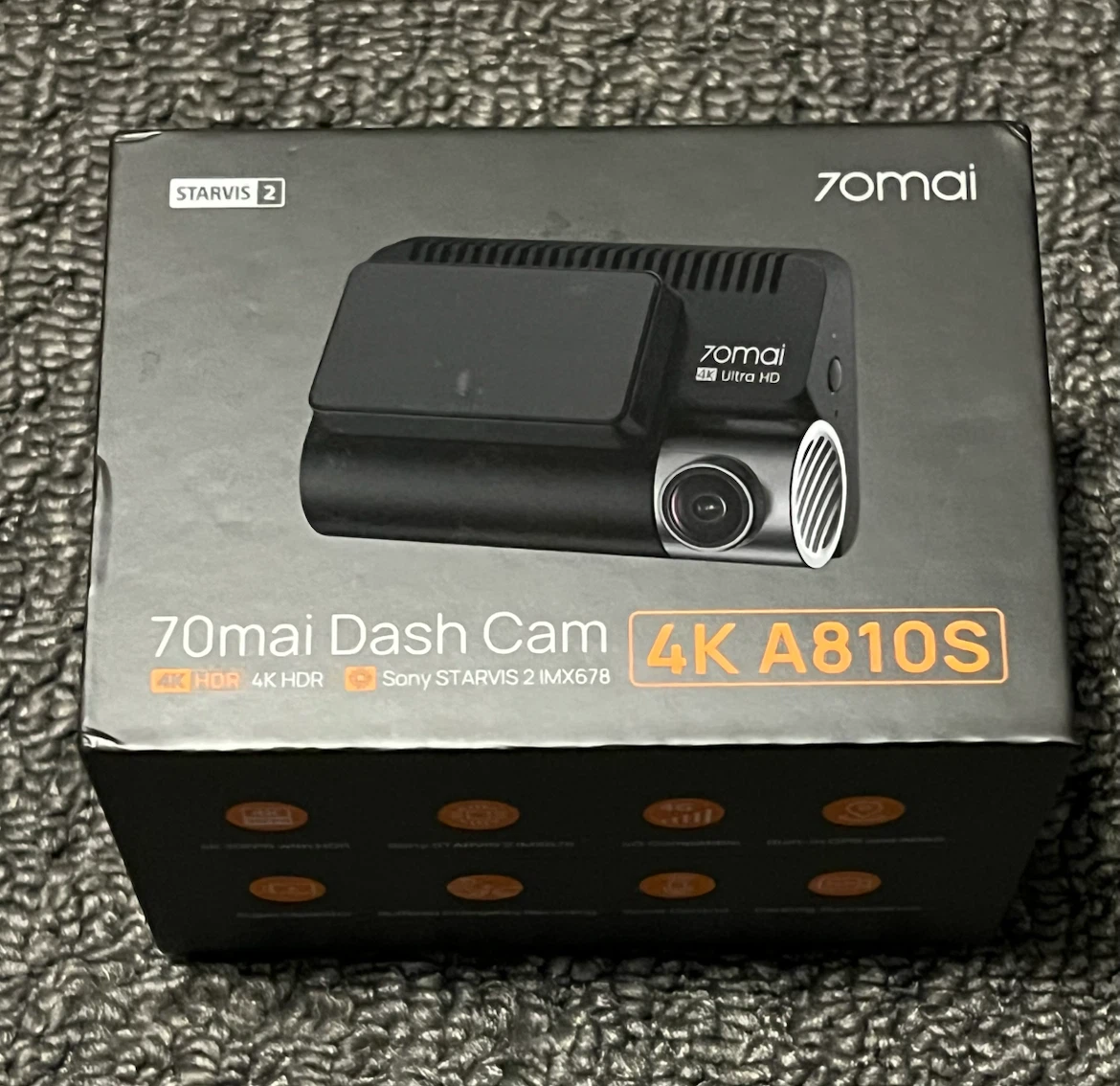 70mai Dash Cam 4K A810S