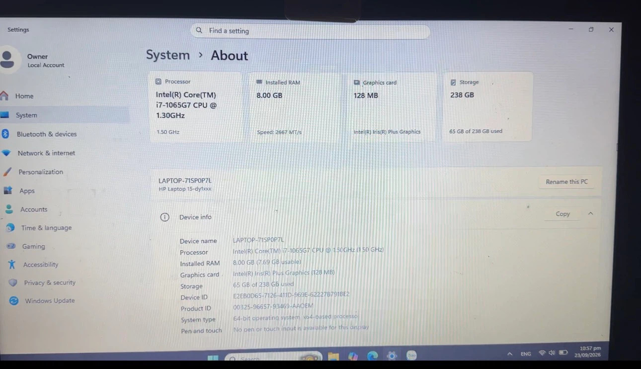 HP Laptop 2020 - photo 3