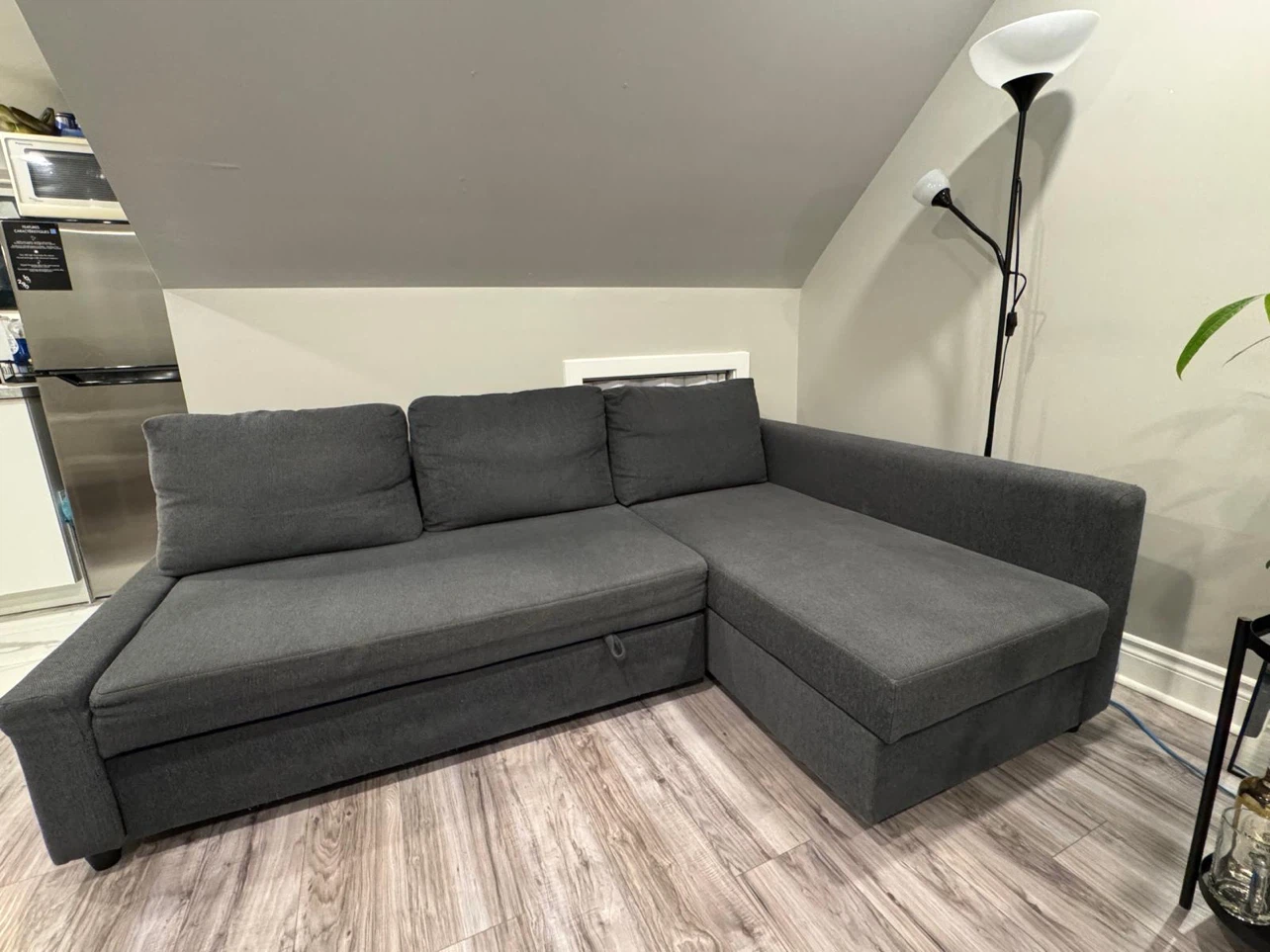 IKEA FRIHETEN Corner Sofa-bed with storage