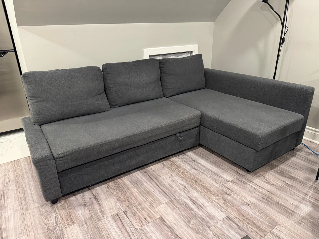 IKEA FRIHETEN Corner Sofa-bed with storage - photo 3