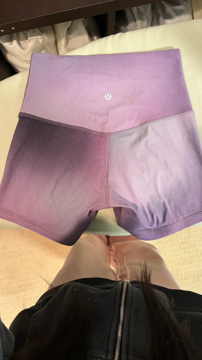 Purple Lululemon shorts - photo 2