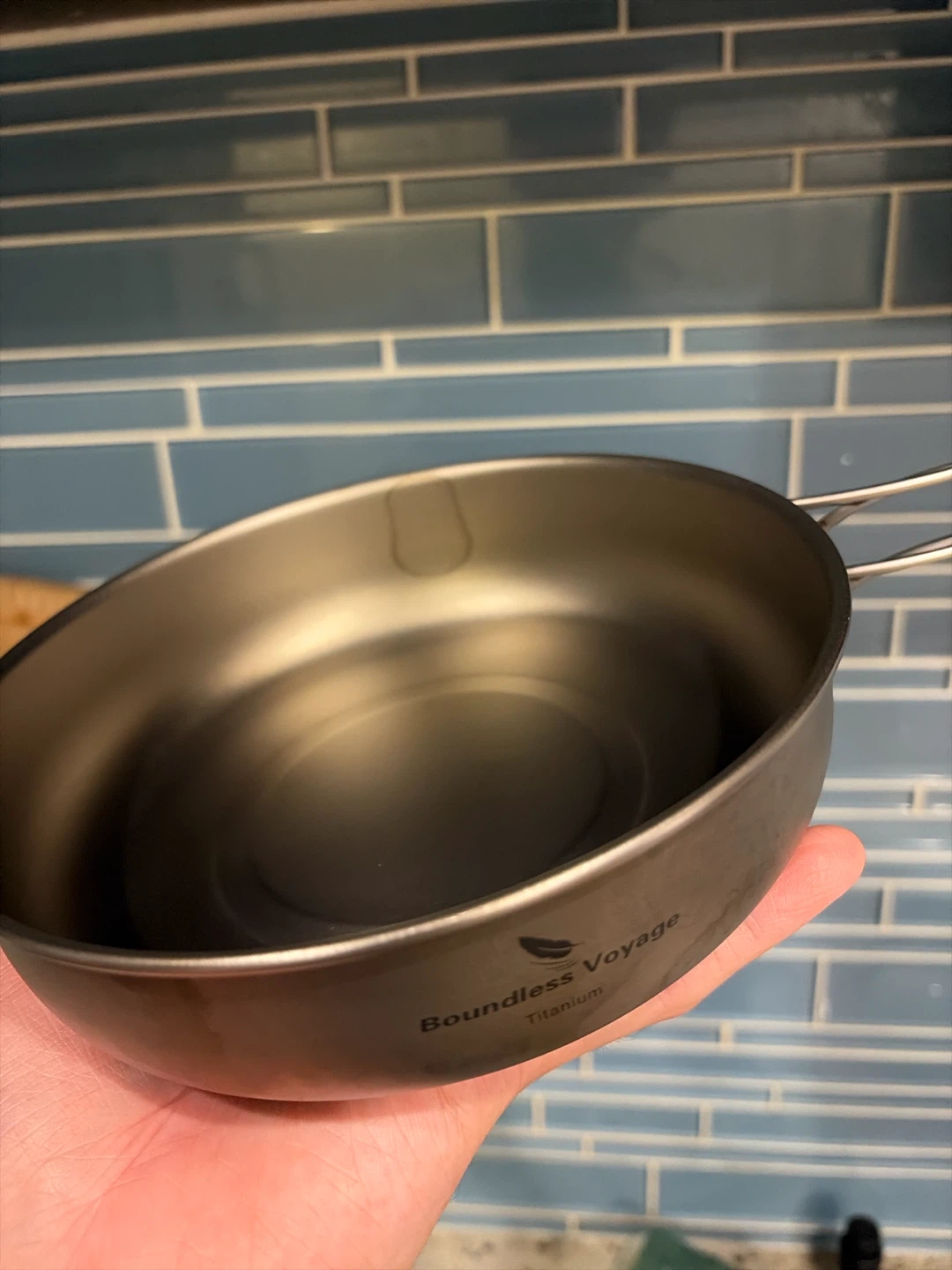 Boundless Voyage Titanium Camping Pan