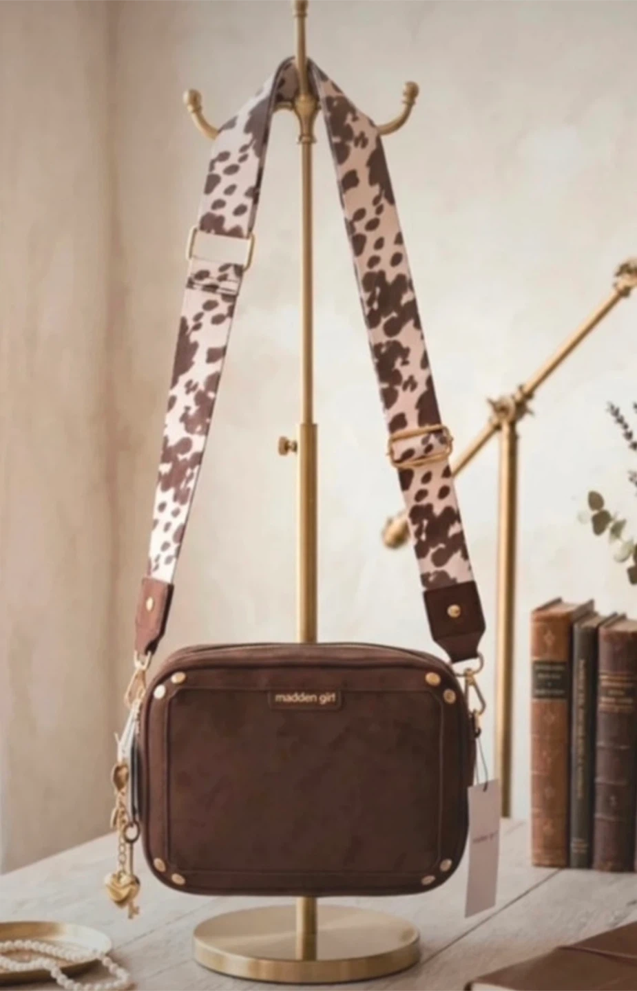 Madden Girl Brown Crossbody Bag