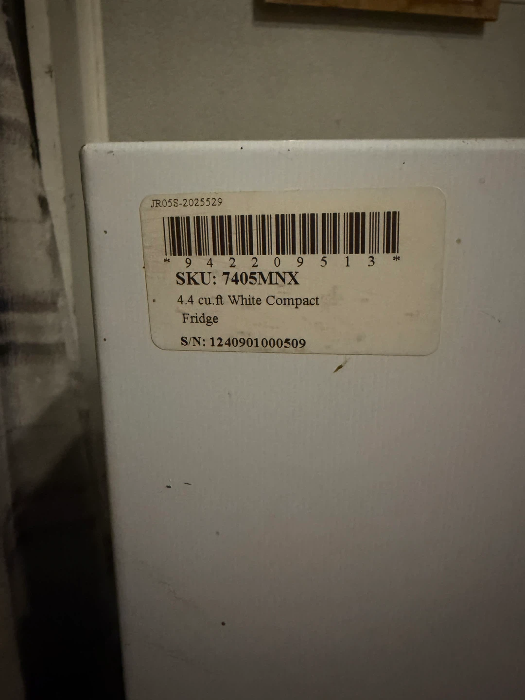 Marathon 4.4 cu.ft. White Compact Fridge