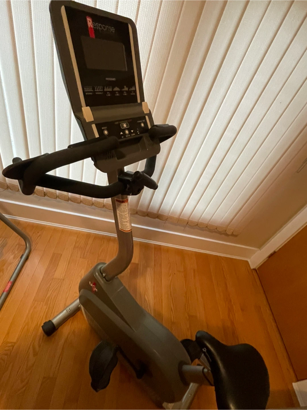 Response Upright Exercise Bike