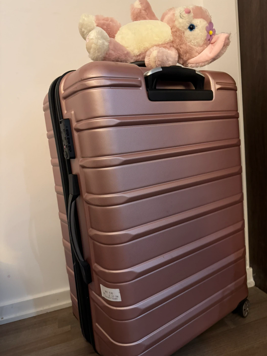 New Samsonite Rose Gold Hardside Suitcase 24” - photo 4