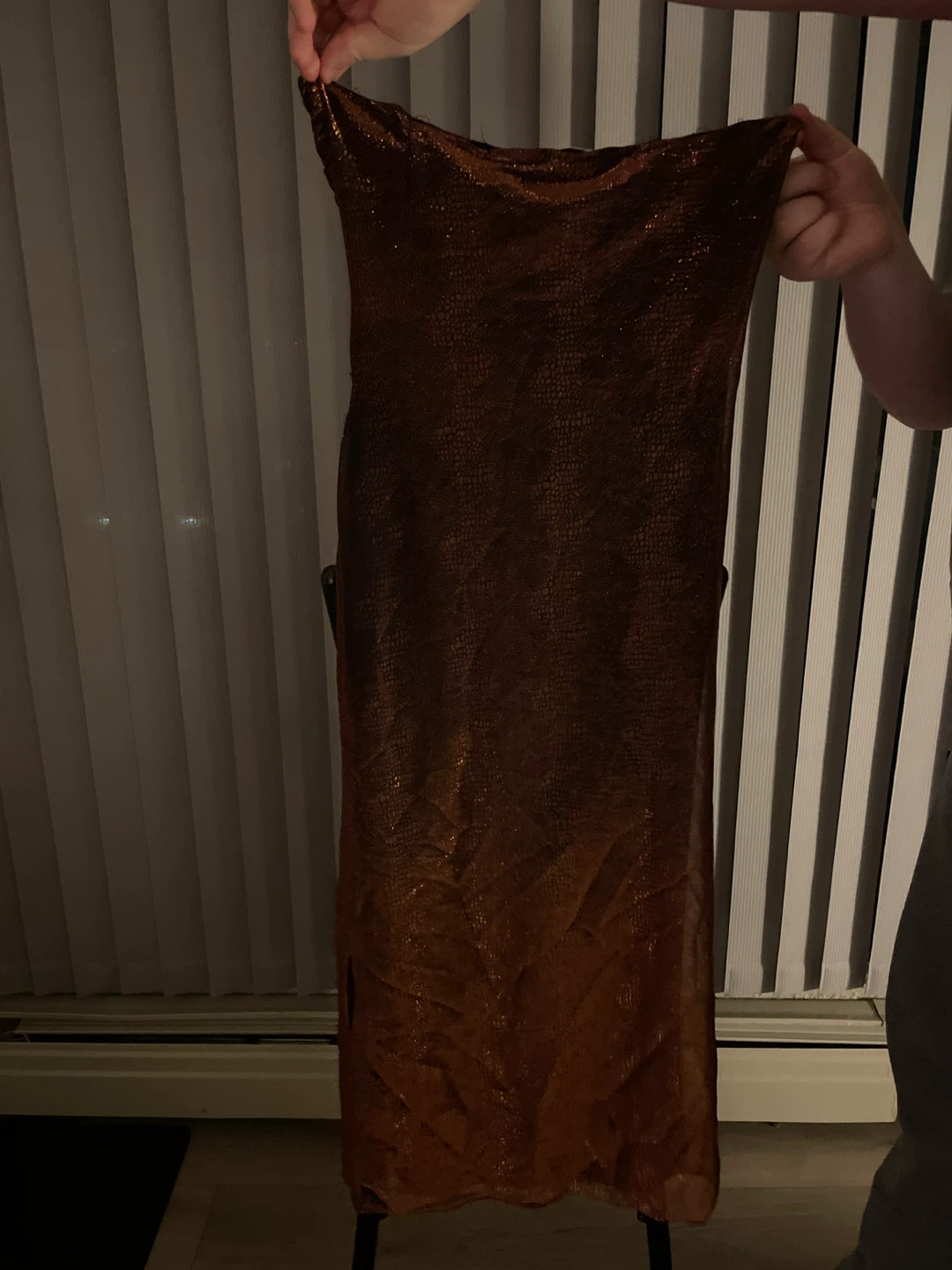 Copper Shimmer Dress - photo 3