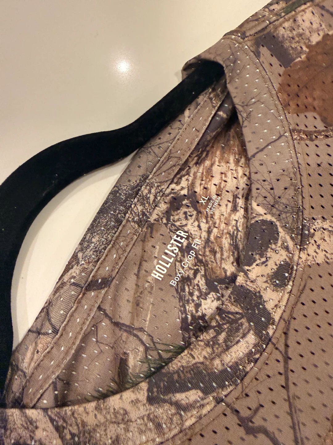 Hollister Boxy Crop Fit Jersey Top - photo 2
