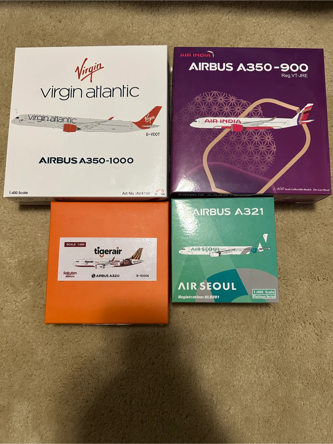 1/400 Model Airplanes (Brand New)