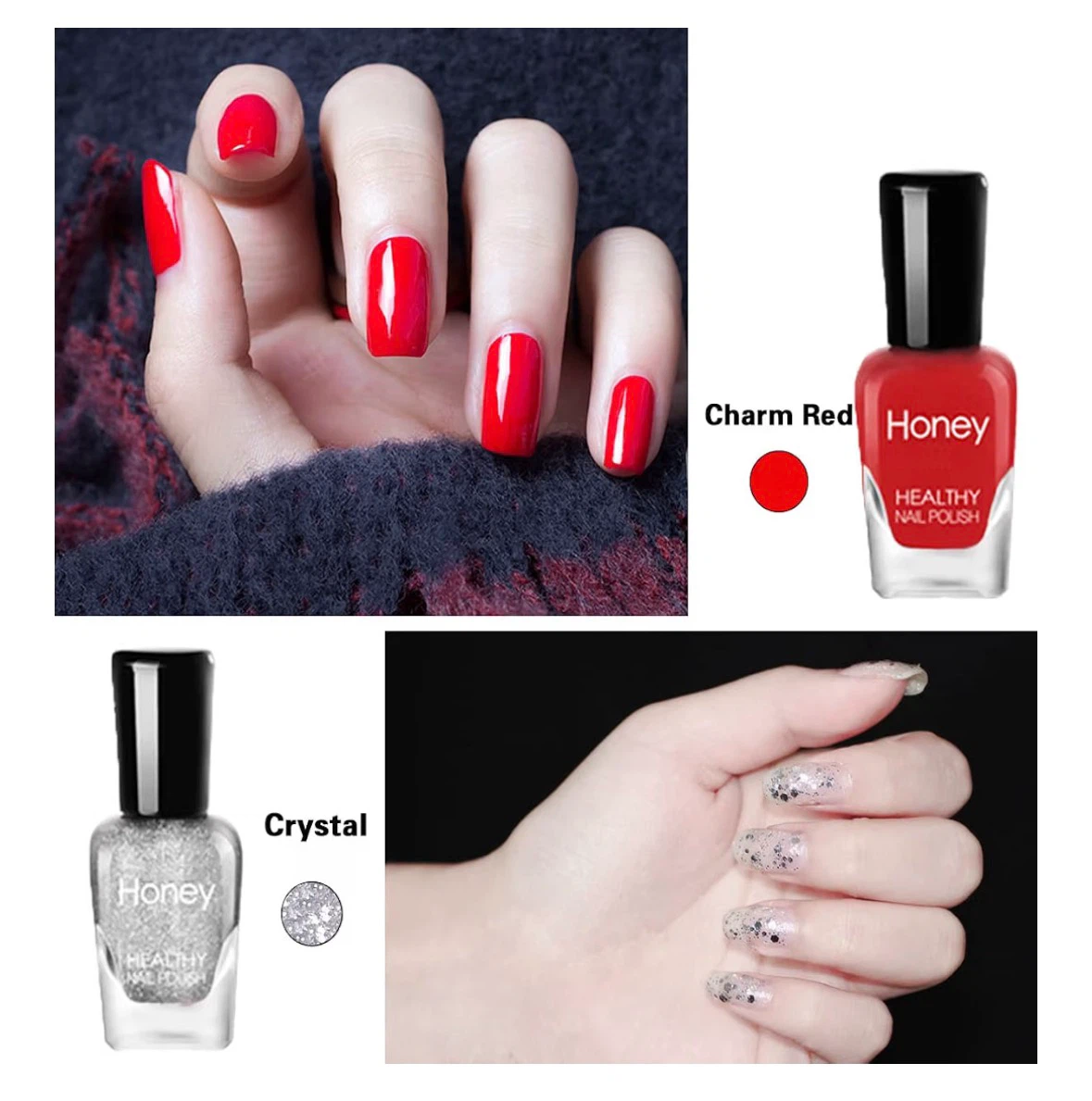Non Toxic Nail Polish Set, Easy Peel Off and Fast Dry - photo 3