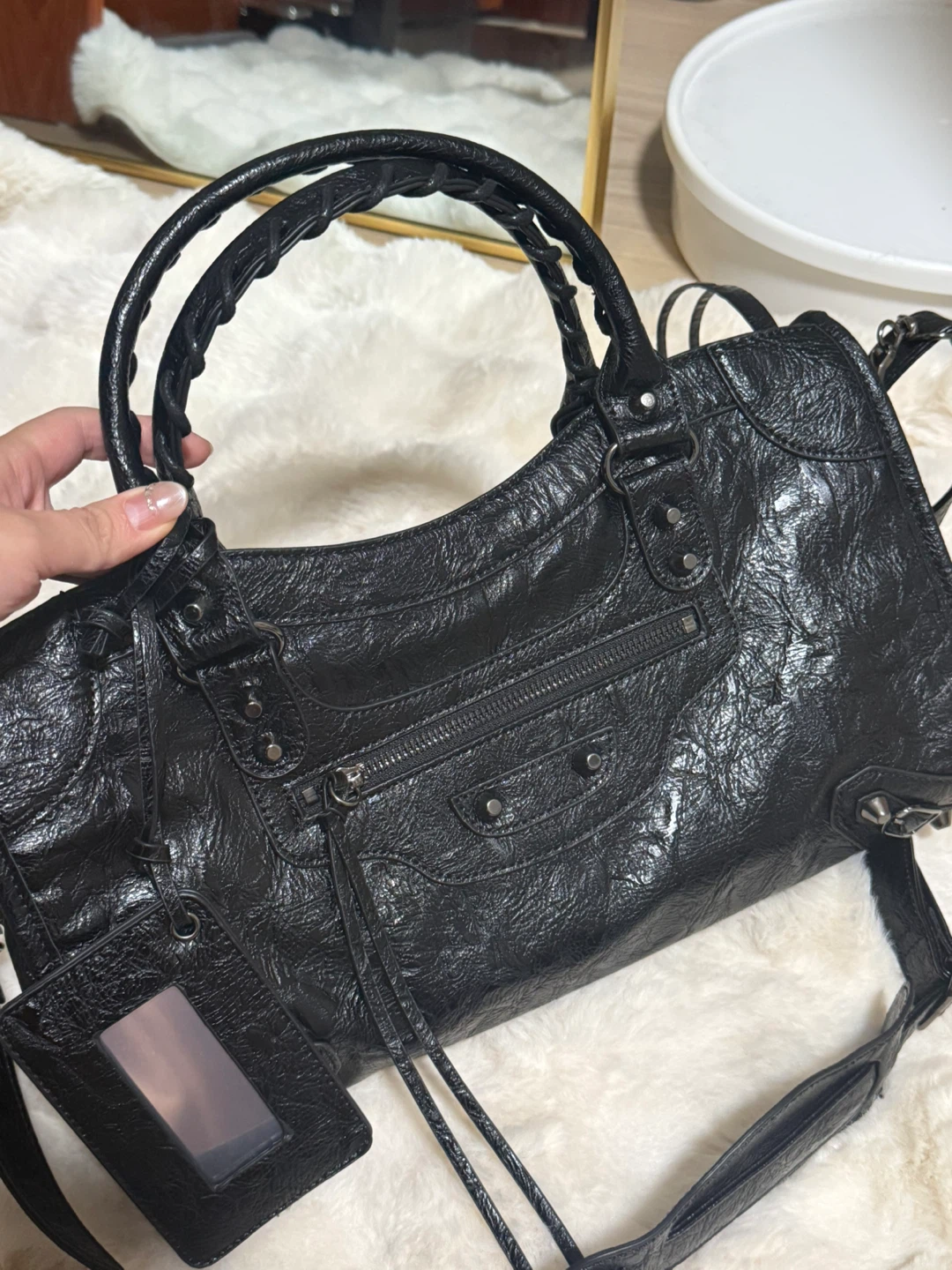 Large Black City Bag - photo 2