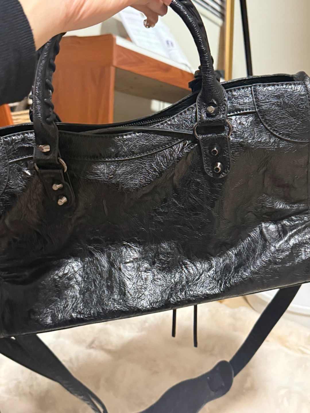Large Black City Bag - photo 3