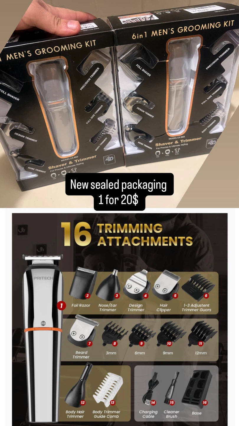 Clipper trimmer hair grooming kit - photo 4
