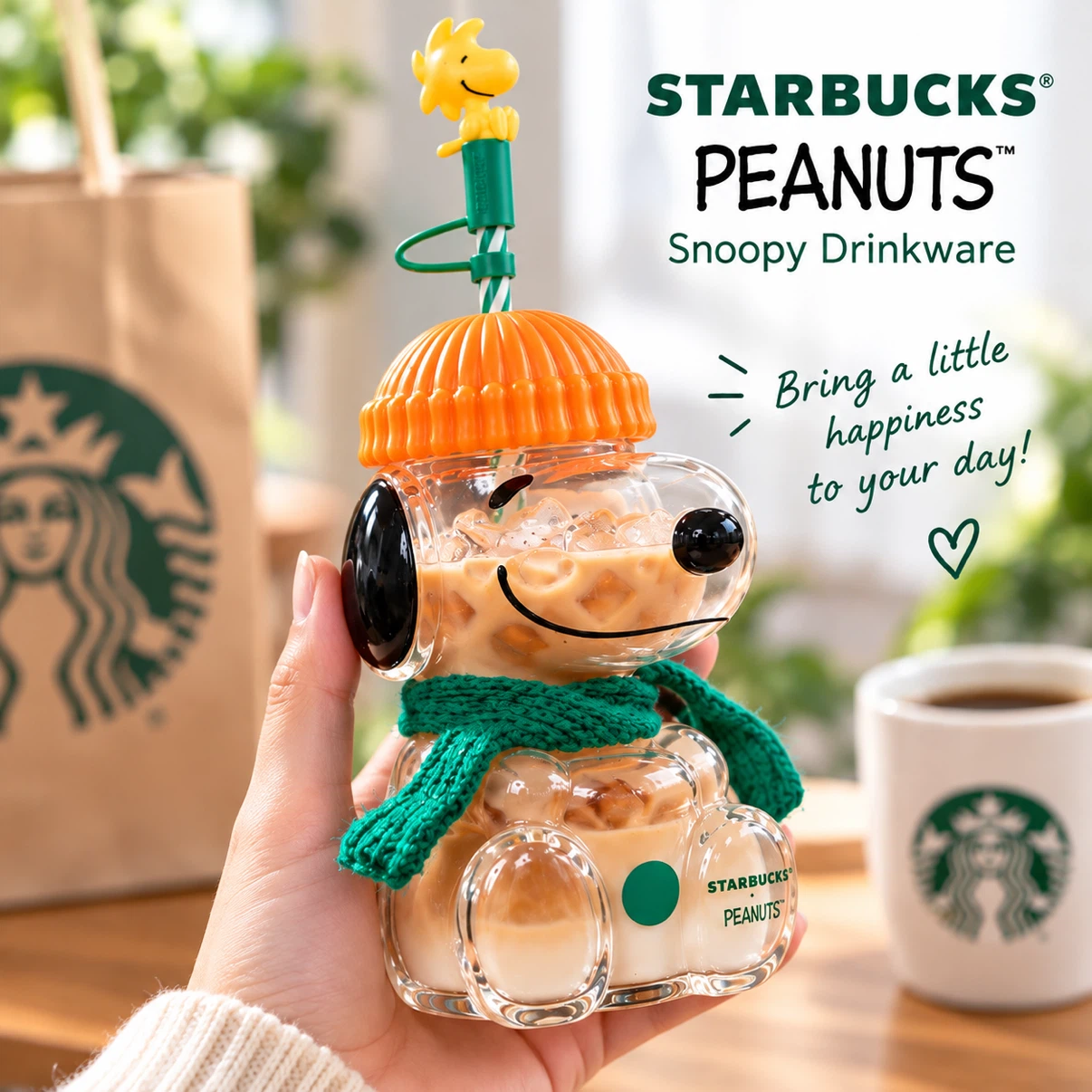 Starbucks x Peanuts Snoopy Drinkware Cup