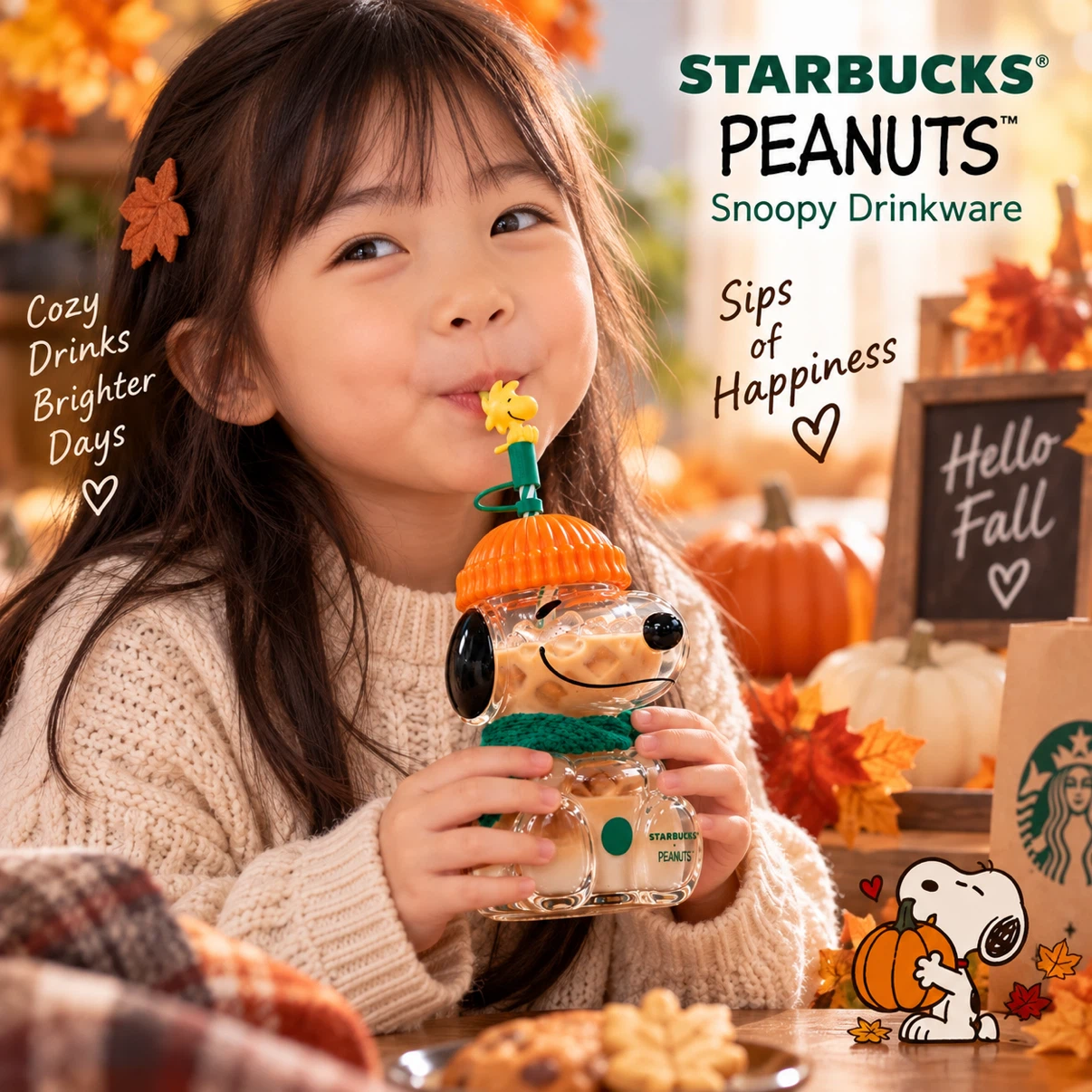 Starbucks x Peanuts Snoopy Drinkware Cup - photo 2