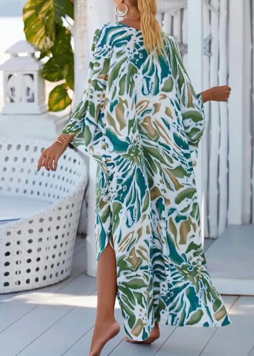 Bsubseach Kaftan Dresses Cover Up for Swimwear Women Plus Size - photo 3