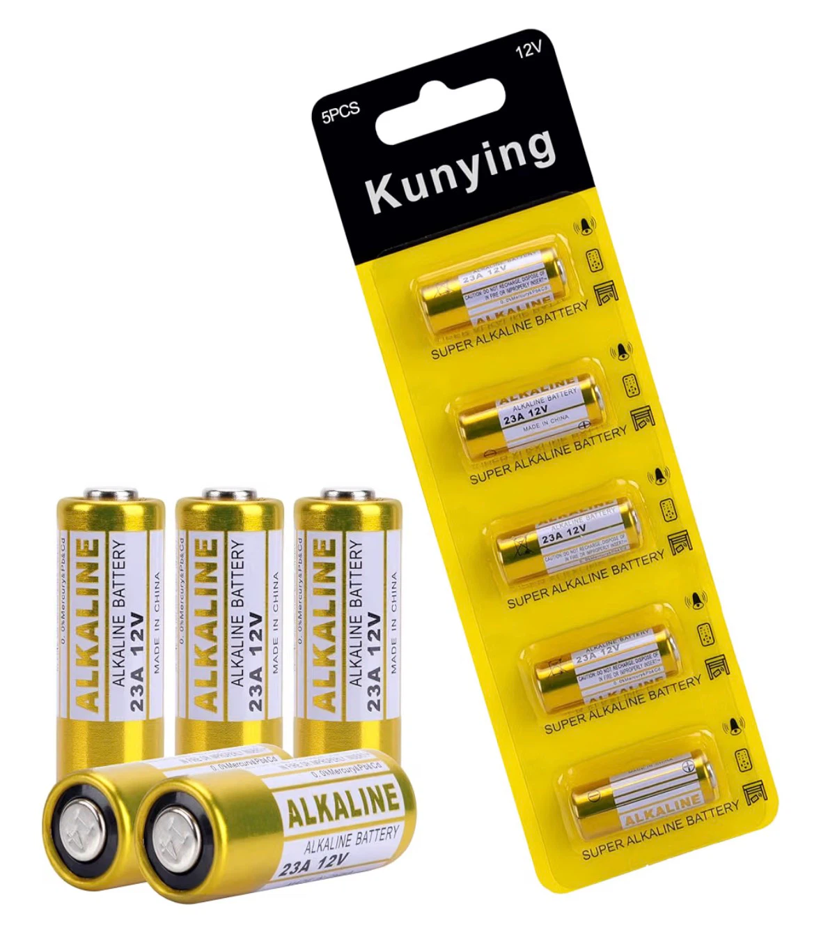 23A 12 Volt Battery A23 Battery- Long Lasting 23A 12V Batteries