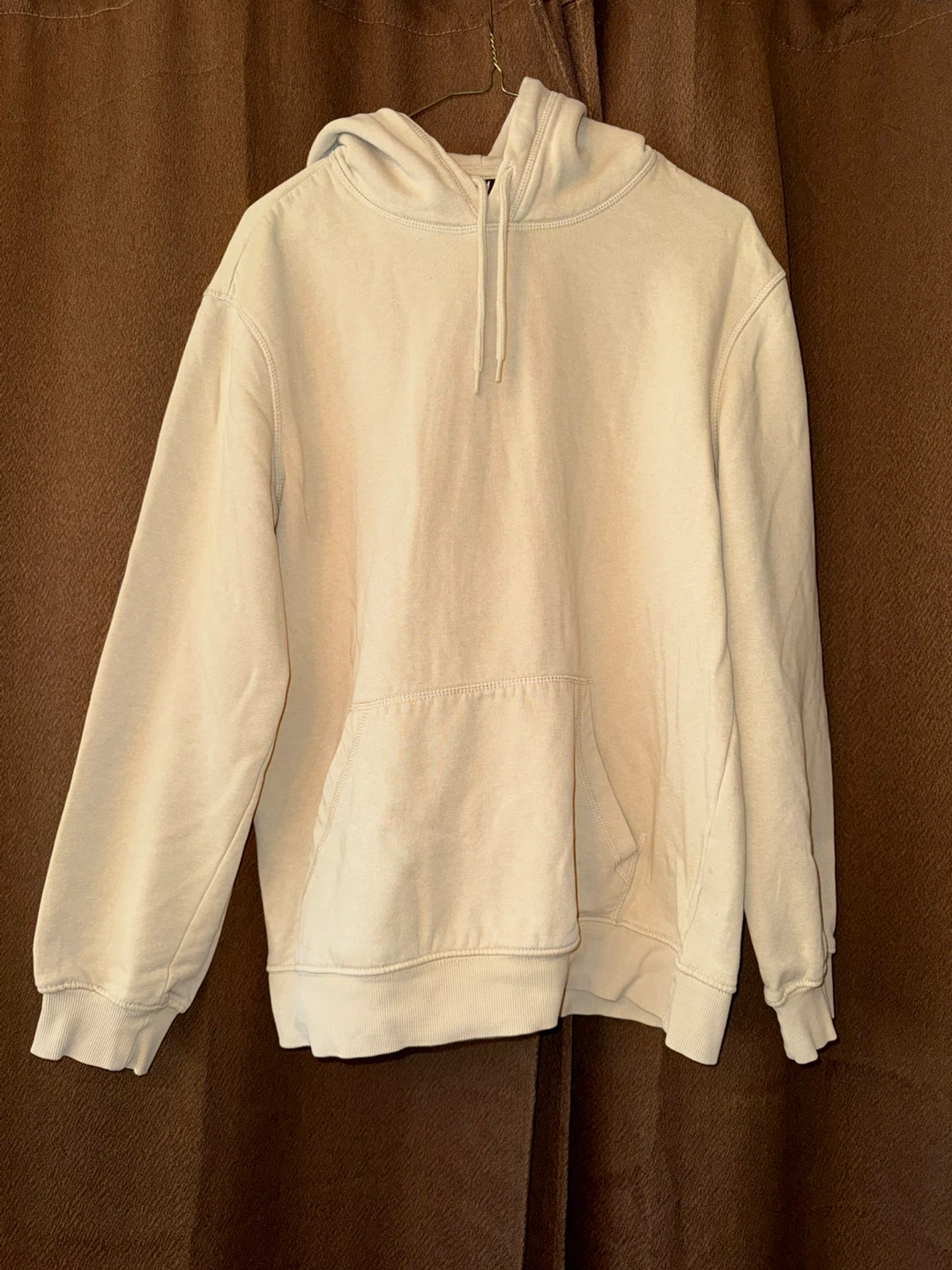 H&M Relaxed Fit Cream Coloured Hoodie