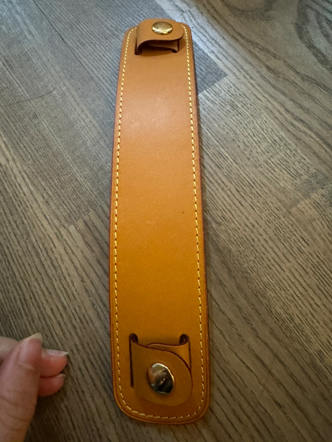 Pressure-Resistant Widened Leather Tote Bag Strap - photo 2
