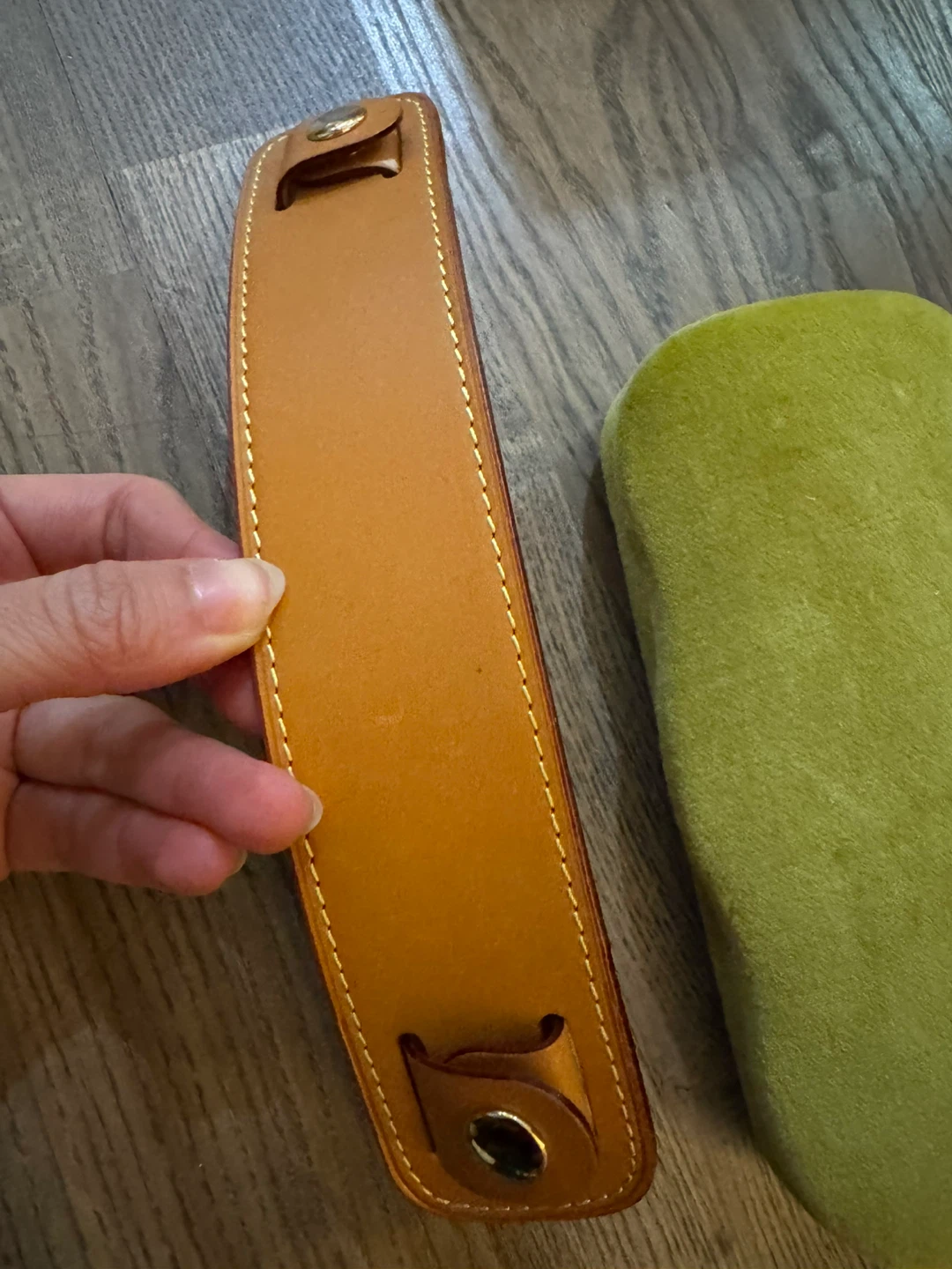 Pressure-Resistant Widened Leather Tote Bag Strap - photo 3