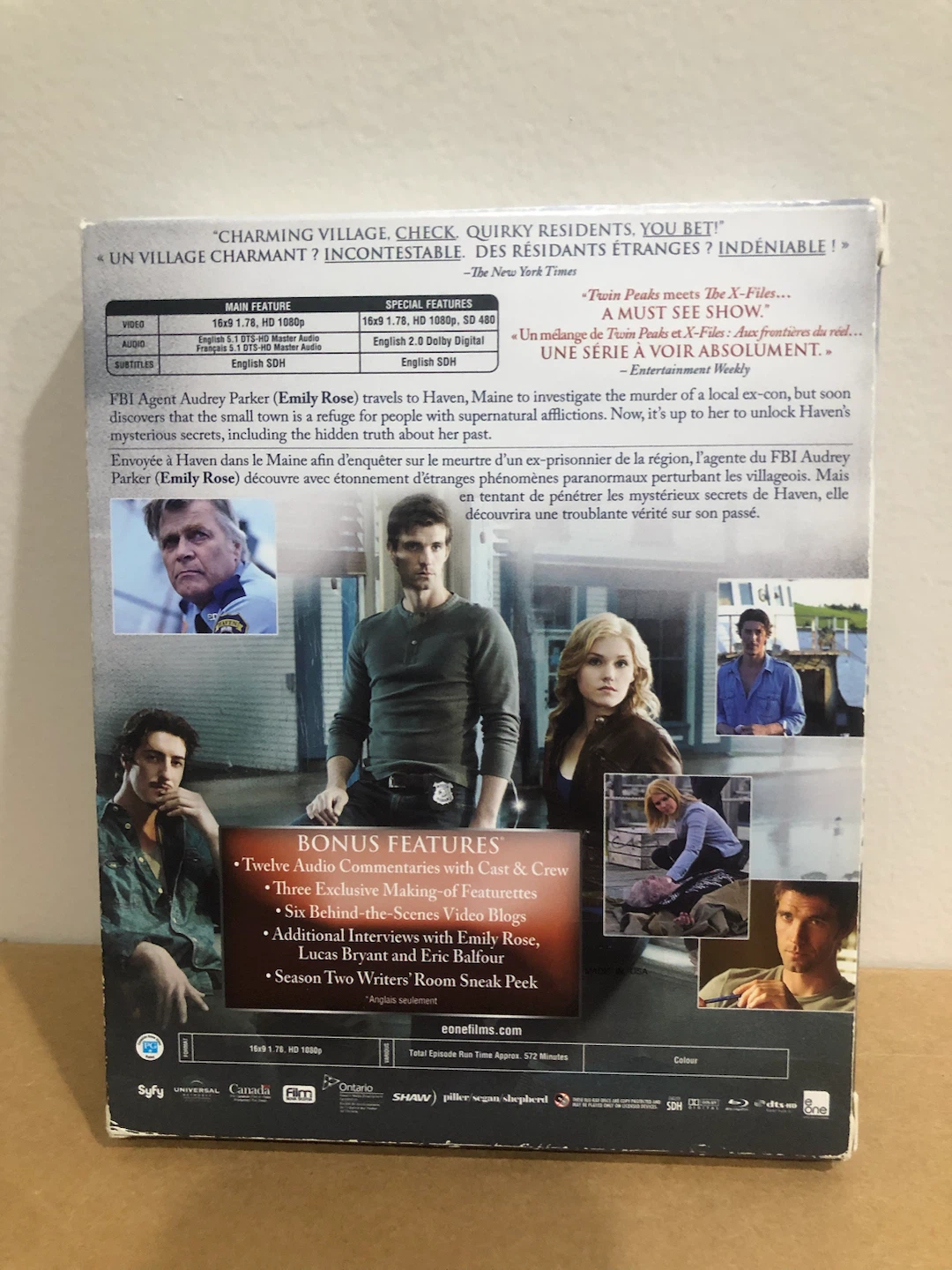 Weeds Season 1, Haven Season 1, Homeland Season 2 Blu-rays - photo 2