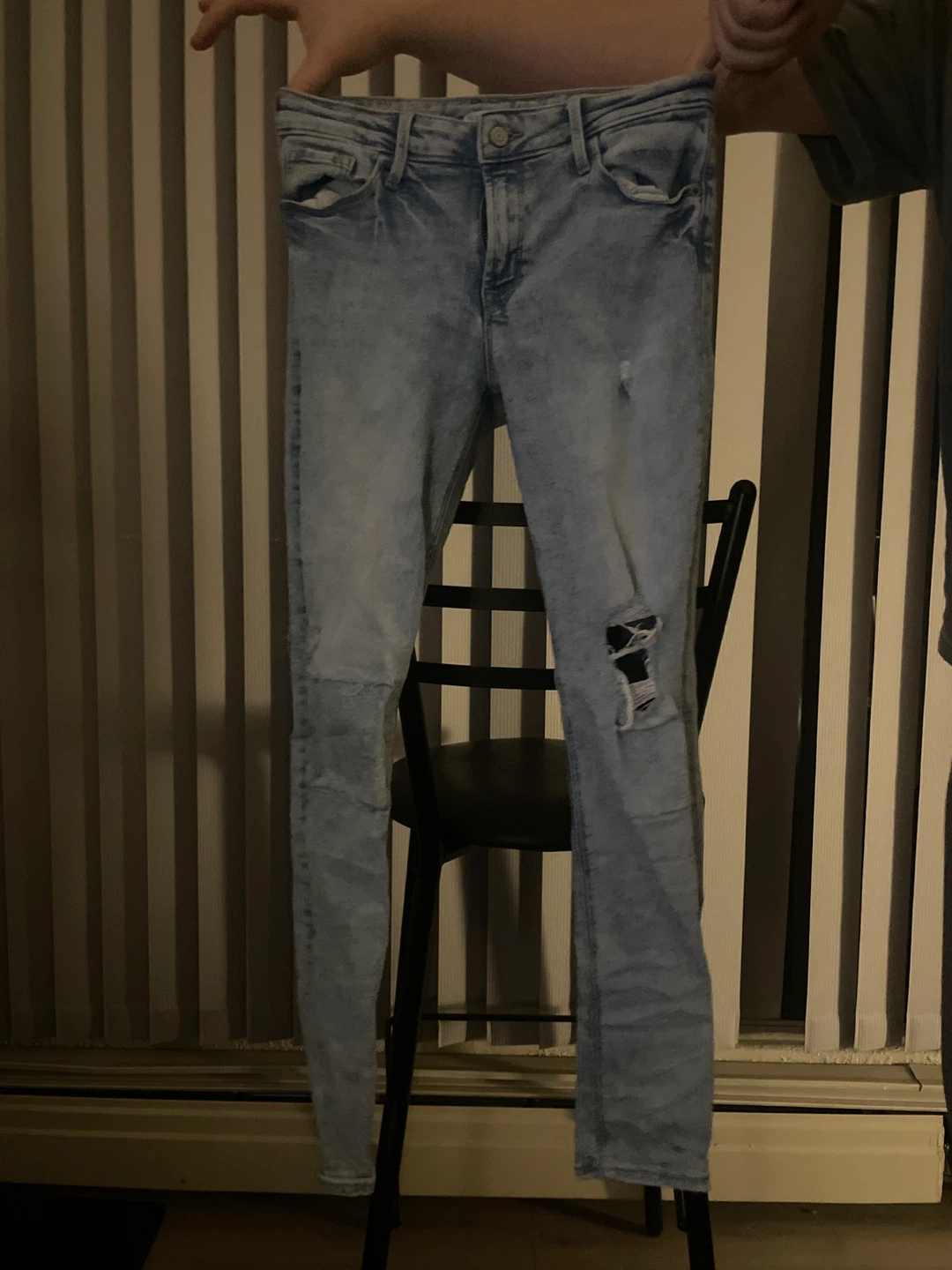 Skinny Mid Rise Jeans