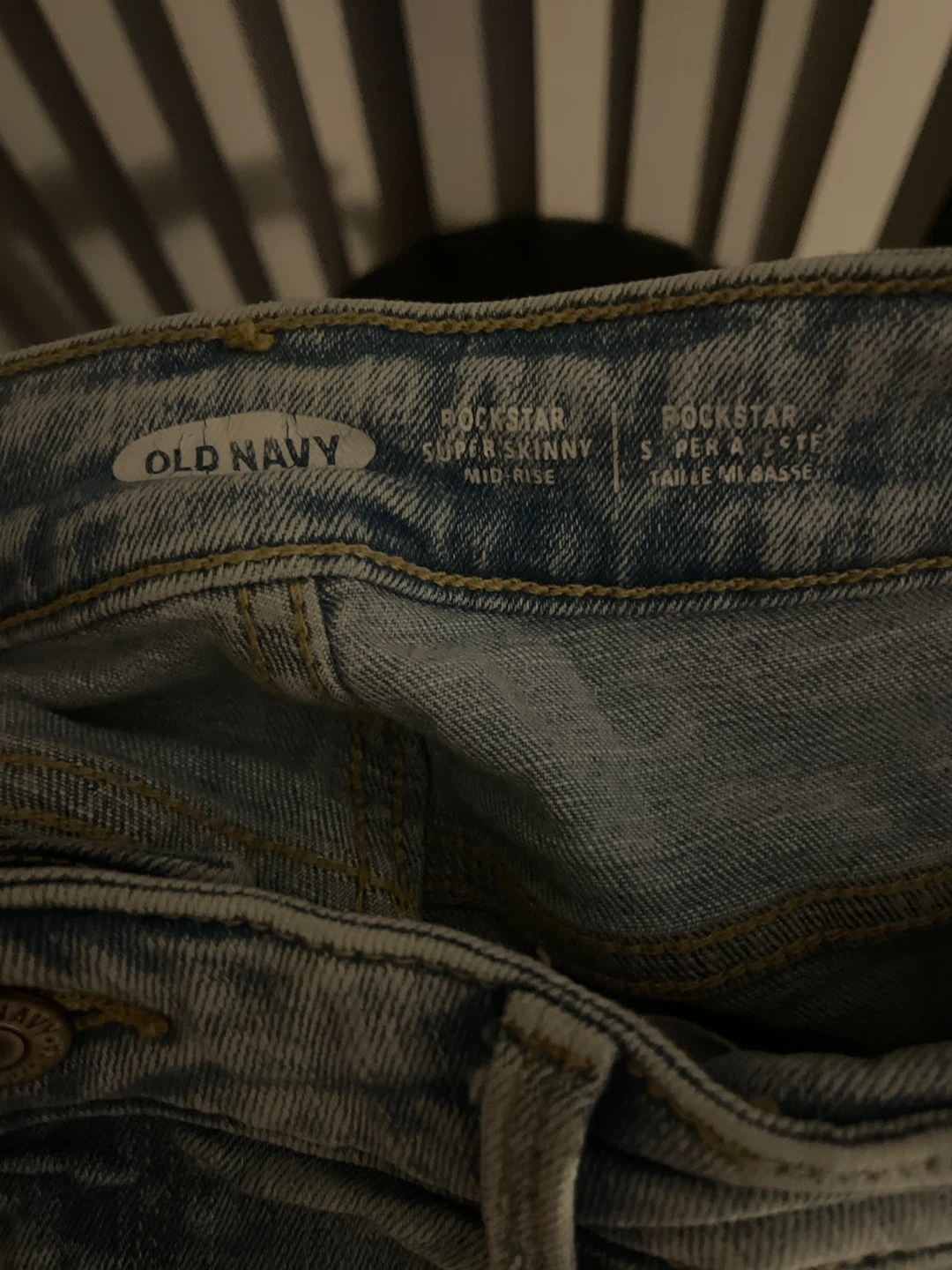Skinny Mid Rise Jeans - photo 3