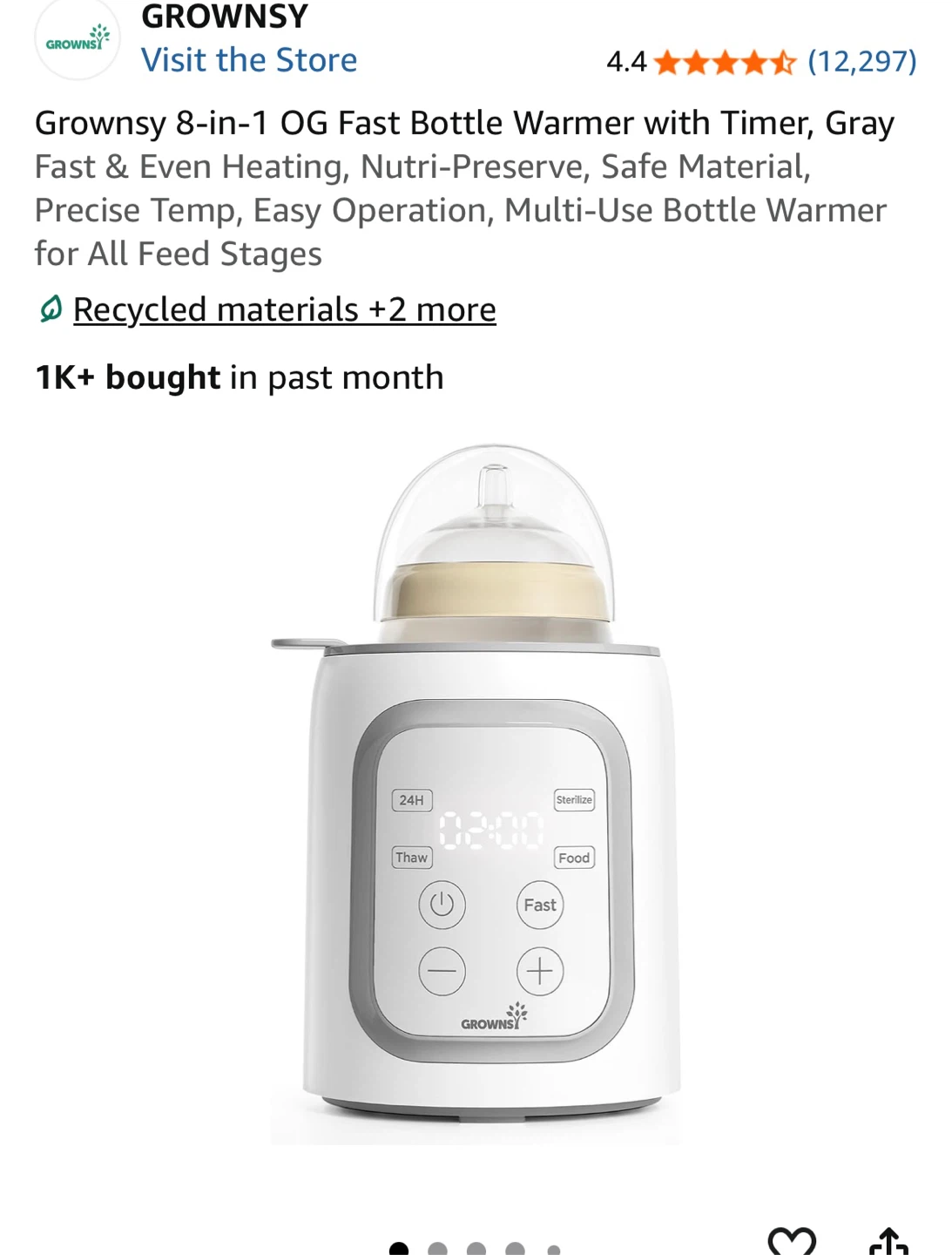 Baby bottle warmer - photo 2