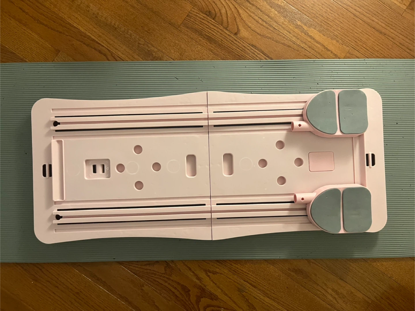 Pink Pilates Board with Resistance Bands - photo 3
