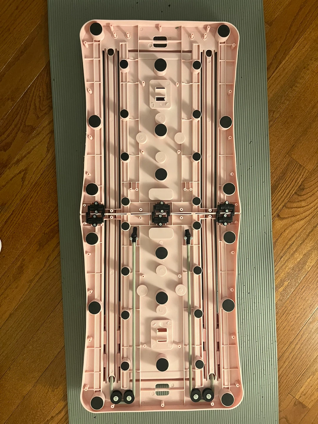 Pink Pilates Board with Resistance Bands - photo 4